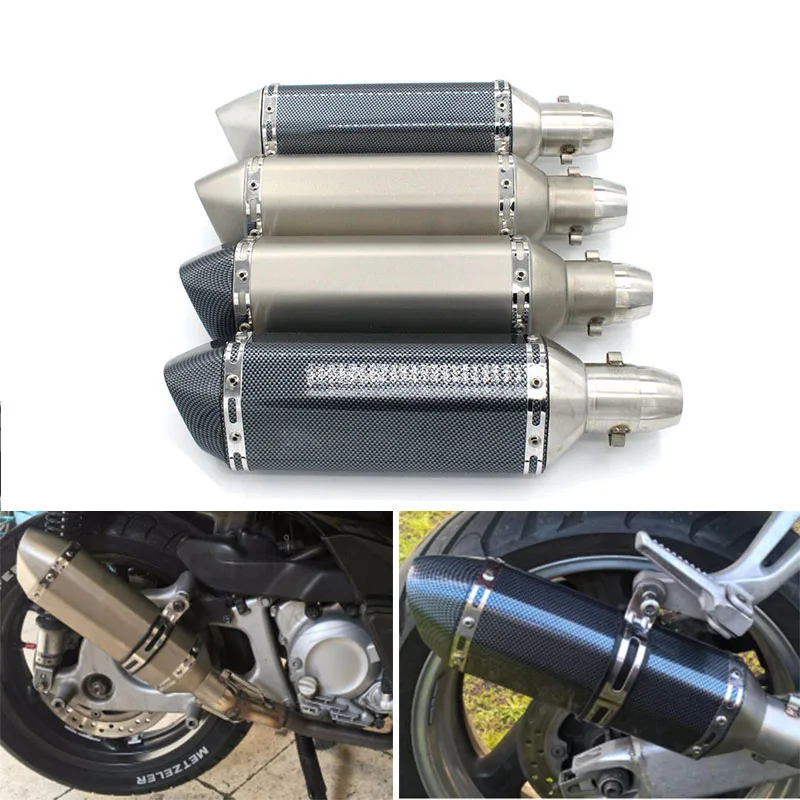 Мотоцикл выхлопная труба с глушителем мотоцикл Escape трубы 51 мм для Yamaha Honda Suzuki Kawasaki Ducati KTM