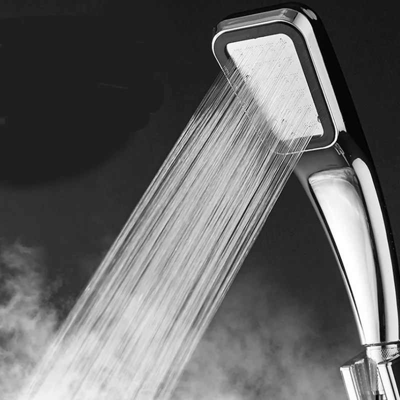 

Shower Head Pressurized Rainfall Water saving Bathroom Shower Head 300 Holes Shower Hand-held