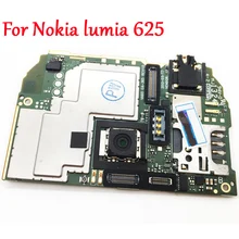 Полная работа оригинальная разблокированная материнская плата электронная панель цепи кабель FPC для Nokia Lumia 625 логика с глобальной прошивкой
