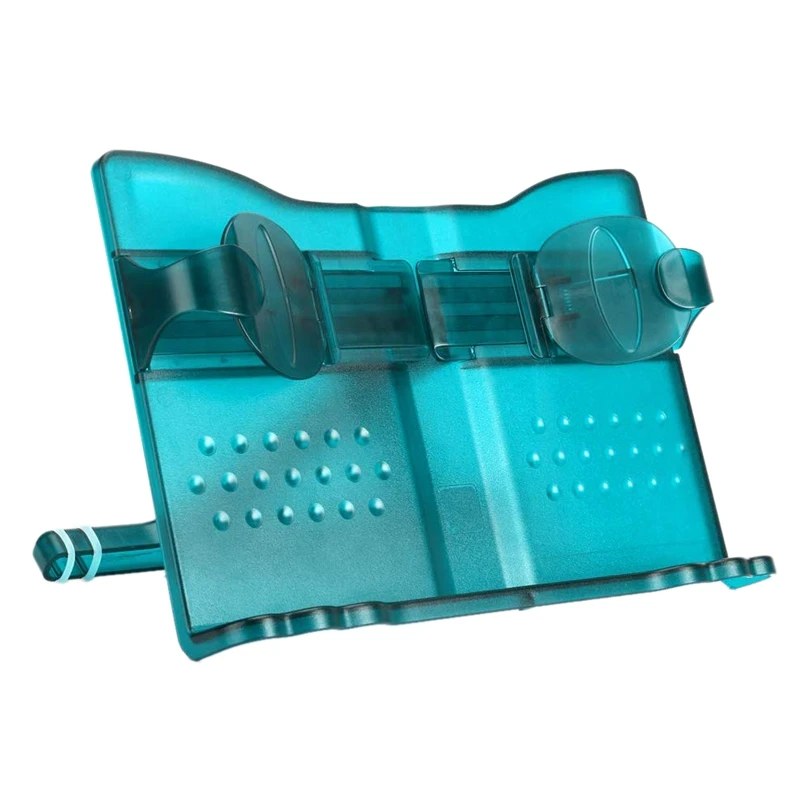 

Book Reading Stands, Plastic Book Stand Hold, Adjustable Cat Type Bookstand, Portable Cookbook Holder/Sheet Music Stand/Magazine