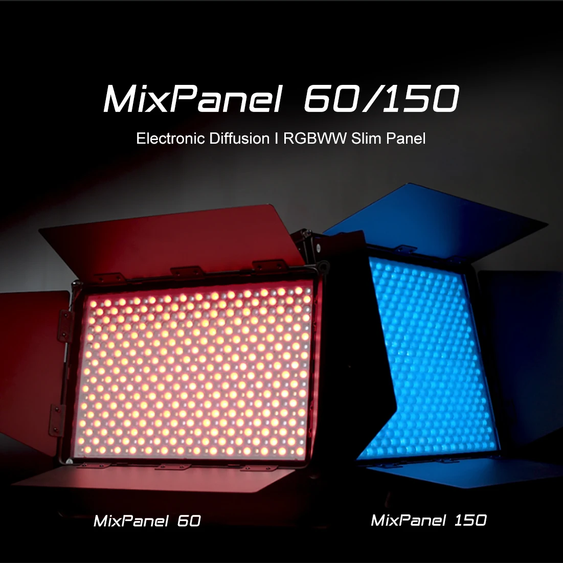 

Nanlite MixPanel 60 150 RGBWW RGB LED Light Panel 60W 150W Studio Photography Lighting CCT Special effects Video Lamp Light