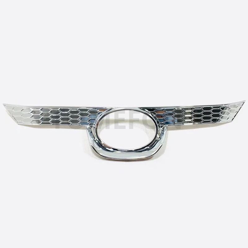 SLIVER TOMEFON для Toyota Corolla, автомобильный передний логотип, декоративная сетка, решетка-гриль, гоночная крышка, отделка, внешние аксессуары, АБС-пластик - Цвет: SLIVER