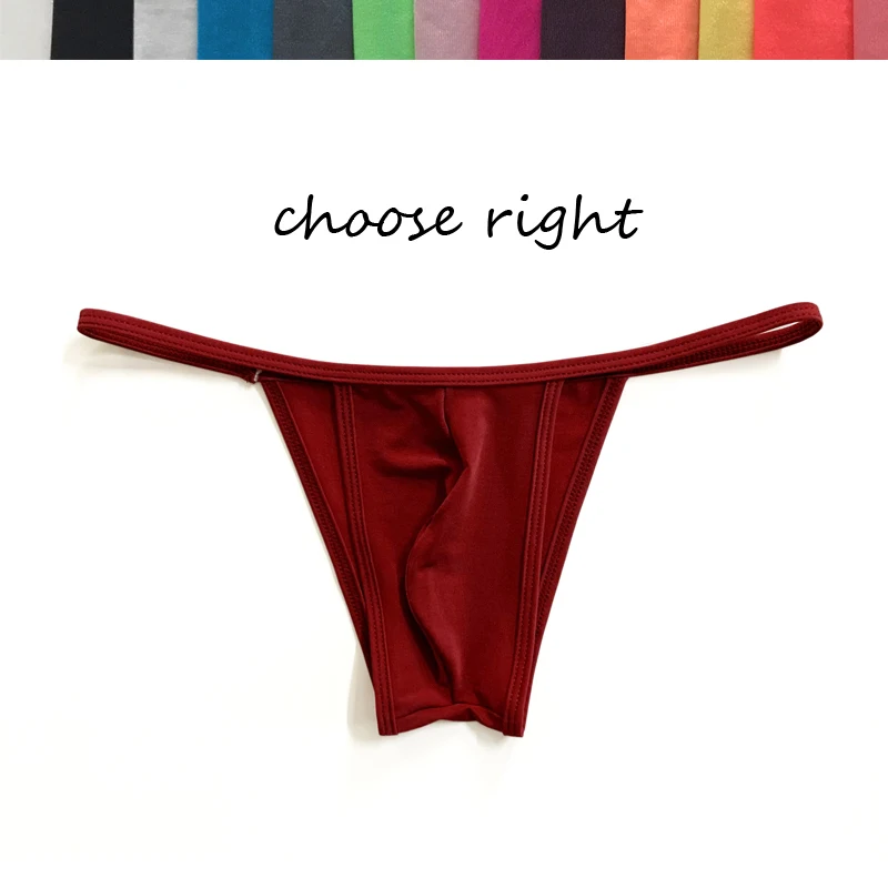 

000888 mens bikini briefs underwear cool silk material