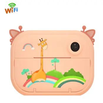 

Cartoon Portable Kids Mini Digital Camera Automatically Print Photo Child Toy 63HE