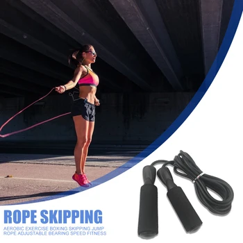 

Foam Handle Adjustable 3m Jump Rope Adjustable Bearing Speed Skipping Rope for Aerobic Exercise Fitness Equipment