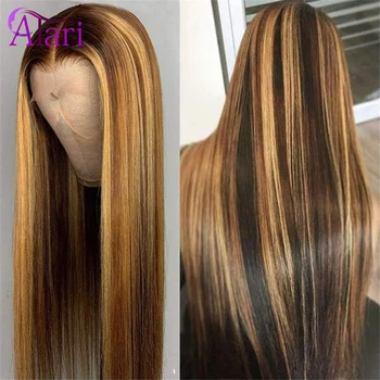 

Hd Lace Frontal Wigs #30 Honey Blonde Lace Front Human Hair Wigs Peruvian Straight Lace Front Wig Pre Plucked Wigs for Women