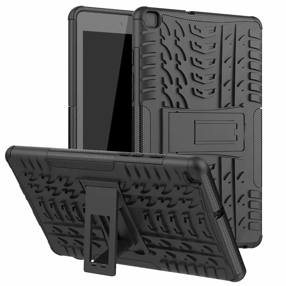 

Shockproof Heavy Duty Rubber Armor Protective Hard Stand Tablet Case Cover For Samsung Galaxy Tab A 8.0 8 2019 T290 T295