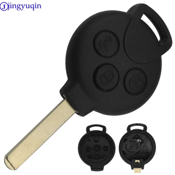 

10pcs 3 button car remote control key case case for Mercedes Benz MB smart car city road FORTWO automatic replacement key cover