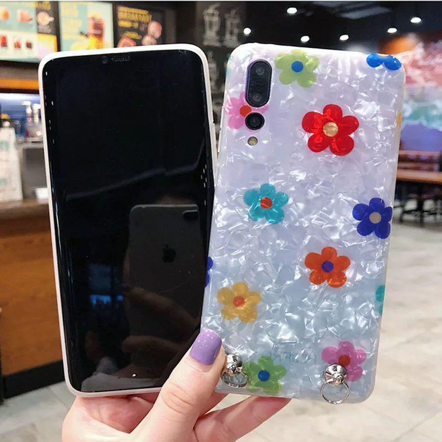 Блестящая фольга ремешок ТПУ чехол для huawei honor 20 pro 10 9 lite 7x 8x mate 20 10 pro P30 P20 P10 pro lite nova 4 3 3i чехол f