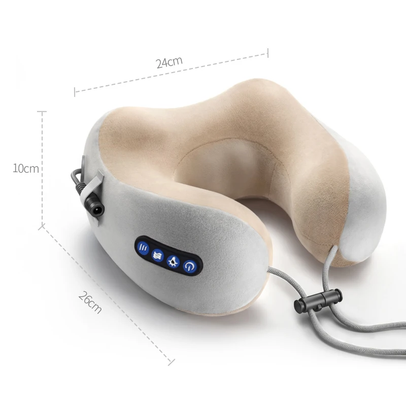 Electric Neck Massager U Shaped Pillow Multifunctional Portable Shoulder  Cervical Massager Travel Home Car Relax Massage Pillow