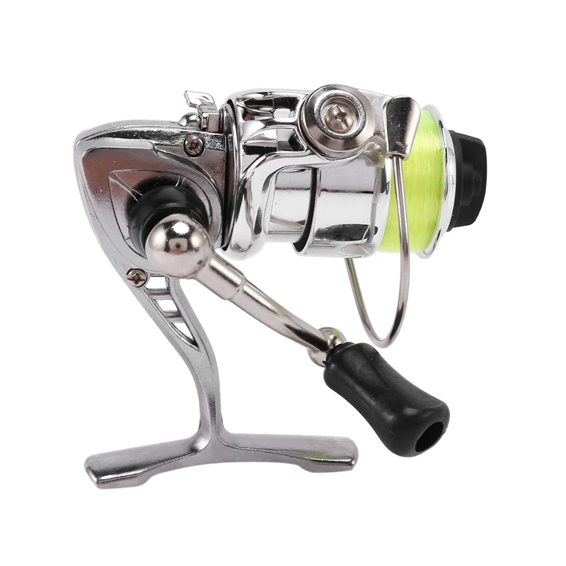 Mini 100 Pocket Spinning Fishing Reel Tackle Small 4.3:1 Metal Wheel Pesca | Спорт и развлечения