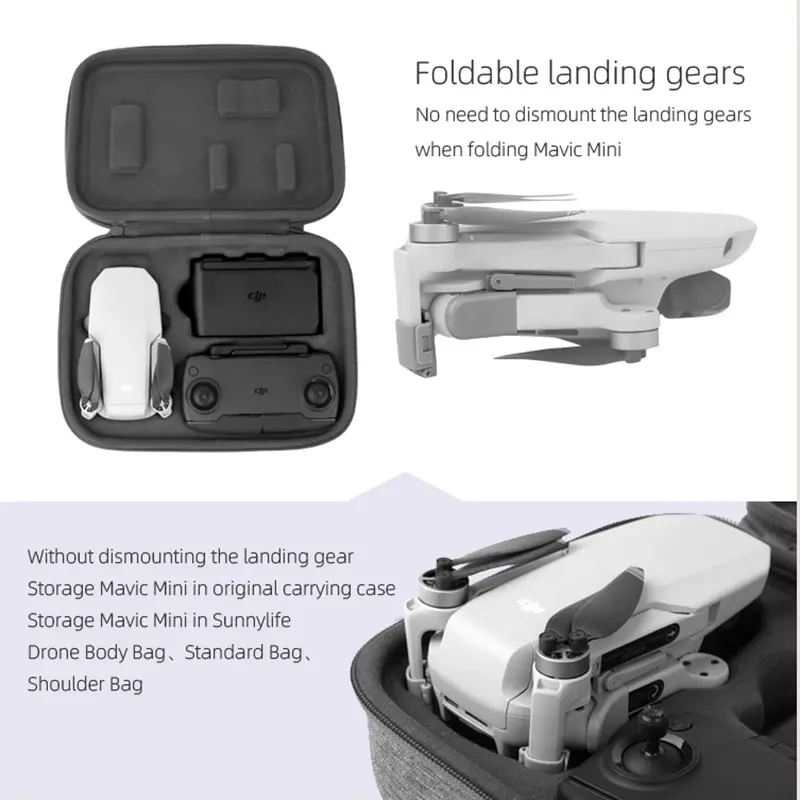 DJI Mavic мини Расширенная посадочная Шестерня Складная опорная защита удлинители