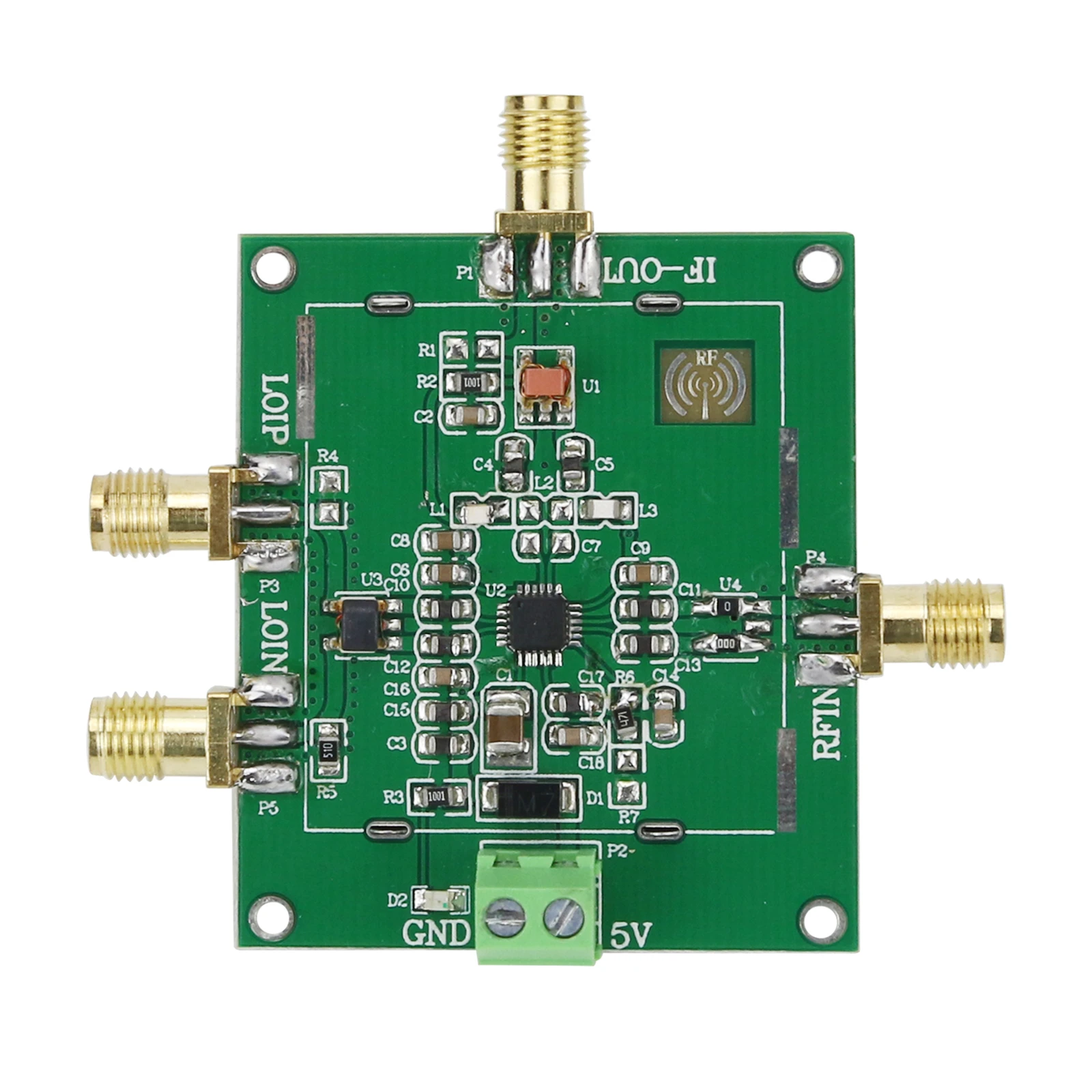 Double Balanced Mixer Active RF Mixer Up-Conversion Down-Conversion Balun Coil Coupling Signal ADL5801