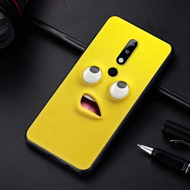 Funny Face Silicone Phone Case For Nokia C10 G10 5.4 7.2 3.4 5.3 2.3 3.2 8.3 2.4 X10 X20 G20 C20 2.2 Fundas Cover B04
