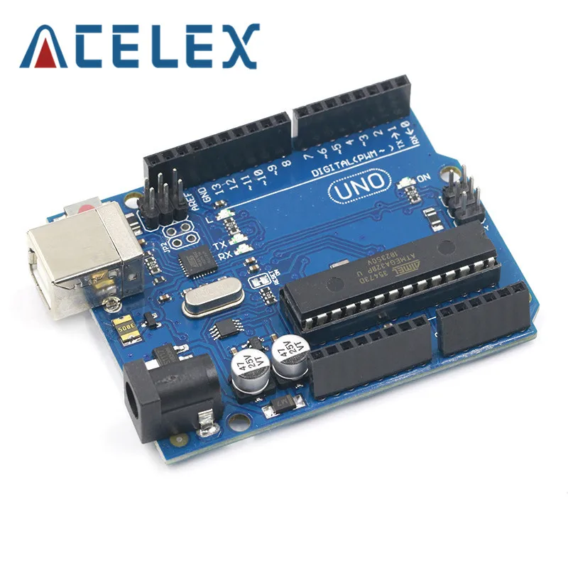 Uno r3 MEGA328P ATMEGA16U2 (с логотипом) совместим с Arduino 1 компл.|Детали и аксессуары для