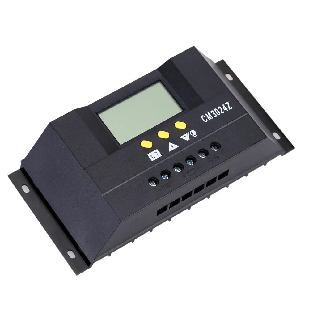 50A 12 V/24 V Солнечный контроллер заряда PWM зарядки автоматический регулятор Батарея Системы для уличного освещения Температура компенсация