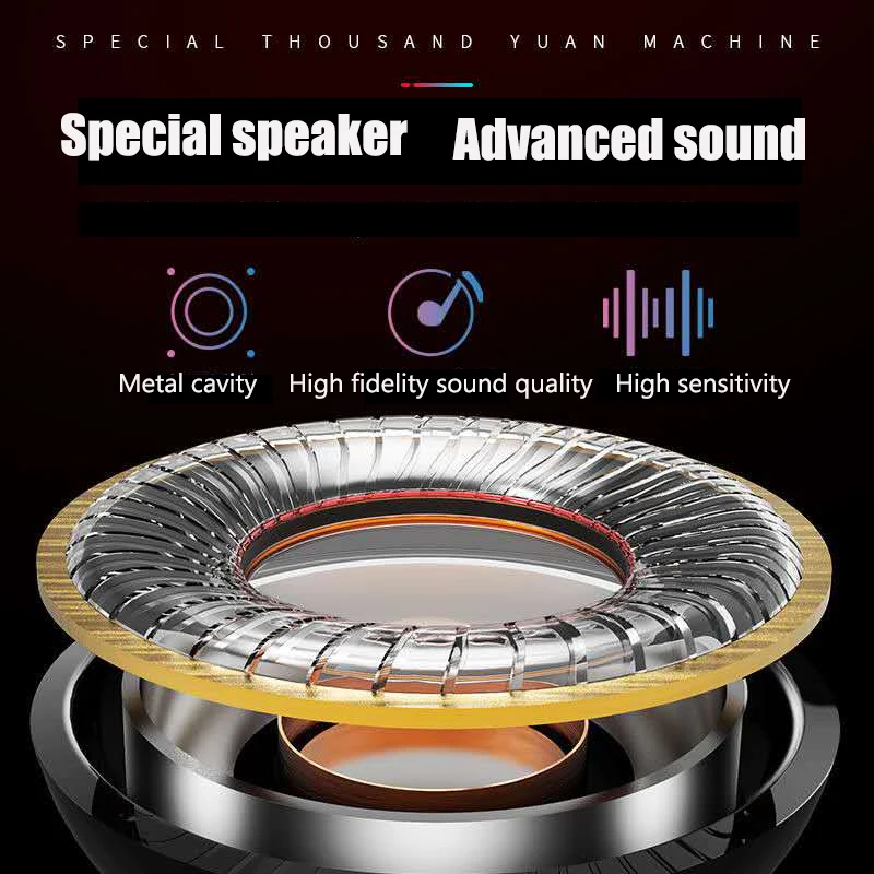 Powerful T8 wireless bluetooth 5 1 headset HIFI mini in ear sports running headset supports iOS Android mobile phone HD calls