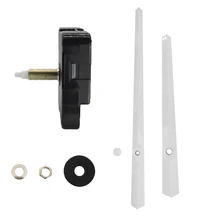 28 мм вал DIY часы с кварцевым механизмом движения с большими белыми богатыми ручками настенные часы