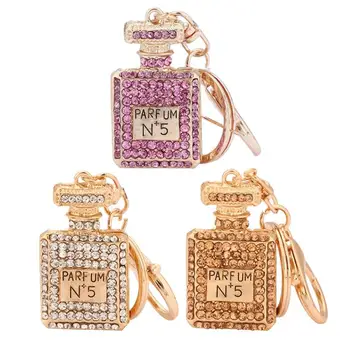 

Car Key Rings Women Handbag Charms Accessories Backpacks Keyring Rhinestone Keychain For Purse Car Key Holder Auto Product