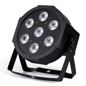 

7x18W LED Par lights RGBWA UV 6in1 LED DJ Wash Light Stage dmx light lamp dmx controller