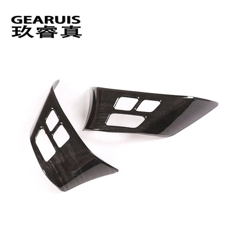  Car Styling Carbon fiber Steering Wheel buttons decoration Cover Sticker Trim for BMW X1 E84 2010-2