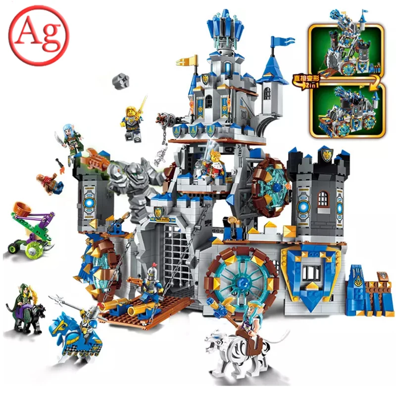 

lepinblocks king Compatible Legoed The War of Glory The Battle Bunker Castle Knights Building Block Figure ENLIGHTEN Brick Toy