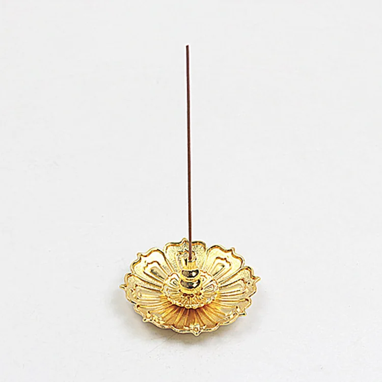 

Tao ci Eight Fluke Lotus-Seat Incense Coil Joss-stick Block Dual Purpose Lying Incense Holder Incense Appliances Decoration