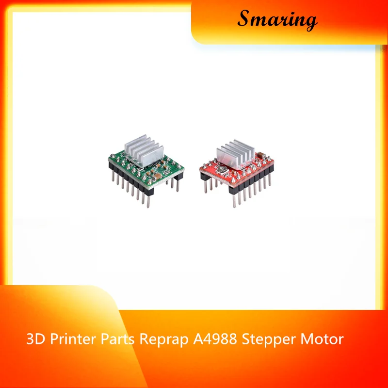 

New Reprap Stepper Driver A4988 Stepper Motor Driver Module + Heat Sink diy toy kit robot part diy rc toy kit el