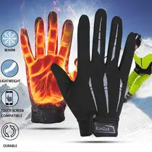 Водонепроницаемые зимние перчатки для мужчин и женщин, лыжные перчатки, мотоциклетные перчатки для велоспорта, перчатки для сенсорного экрана, ветрозащитные противоскользящие