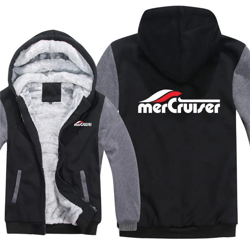 Mercruiser Boating Boat Outboard Hoodies Men Fashion Coat Pullover Fleece Warm Jacket Sweatshirts Hoody 4