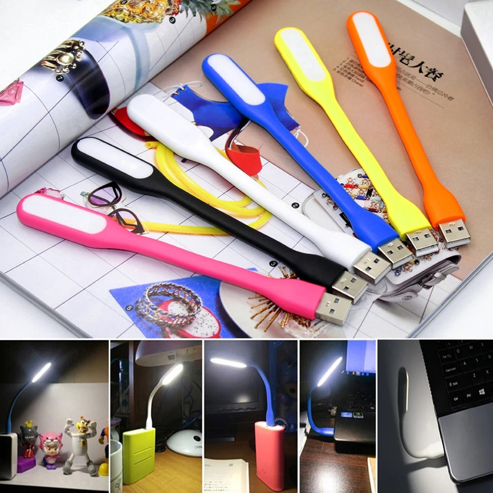 Tanie Lampa ledowa USB Powerbank PC Notebook idealny kolor Mini regulowana sklep