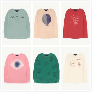 

Pre-sale 2020 Tao Children's Cotton Printed Long-sleeved T-shirt Toddler Girl Tops Boys Tops