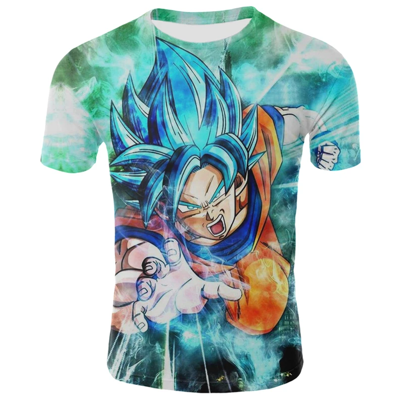 2020 Новые горячие продажи мультфильм Dragon Ball анимация 3D узор Мужская