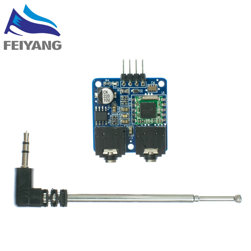 10 шт. FM стерео радиомодуль TEA5767 для Arduino радио 76-108 МГц с бесплатным кабелем |
