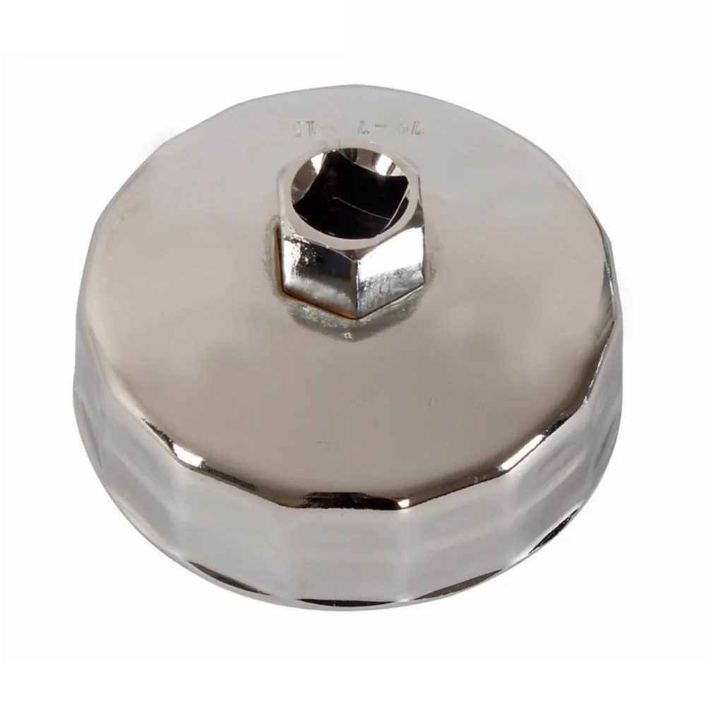 74mm Socket Cap Remover Accessories Wrench Steel Durable Rustproof Car Oil Filter Repair Tool For Kia K2 K3