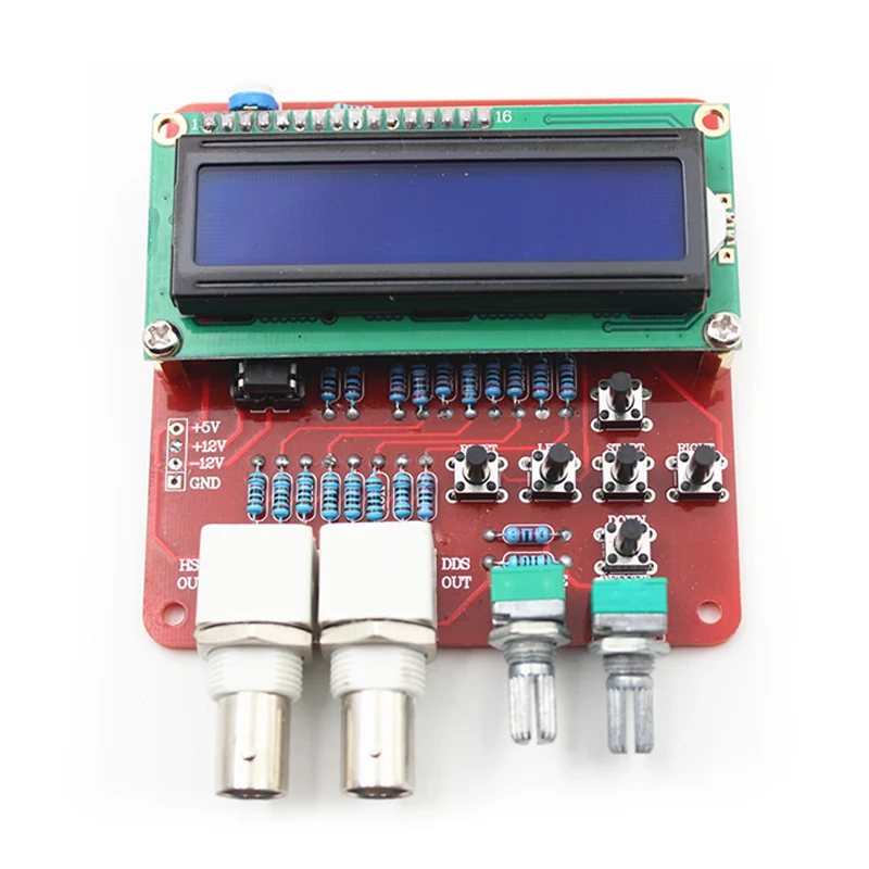 DDS генератор сигналов DIY Kit частоты квадратный пилообразный треугольник части