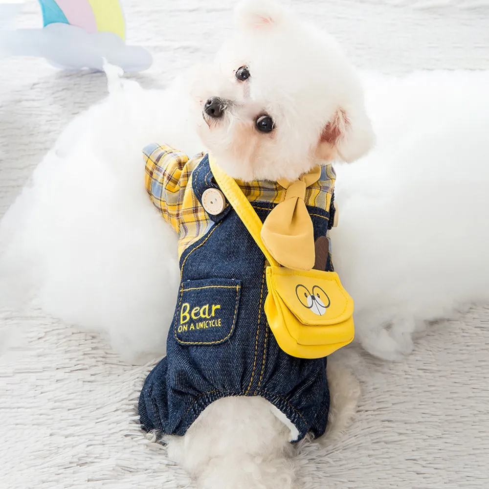 

Miflame Couple Dog Hoodies With Tie Patchwork Dog Sweatshirt For Pet Clothes Handsome Small Dog Clothes Schnauzer Bichon Clothes