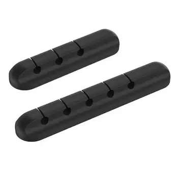 

Wire Cord Clip Clamp Cable Line Holder Self Adhesive Management Organizer Fixer Clip Cable Bobbin Winder Clamp Protector Winder