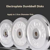 All Steel Iron Plated Dumbbell Piece 0.5kg-20kg Free Combination Barbell Plate Full Size Universal Fitness Weight Plates