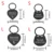 Персонализированные Выгравированные Cat Dog Pet ID Tag Dog Anti-lost Collar Charm Pet Name Collar Puppy Cat Collar Аксессуары для собак