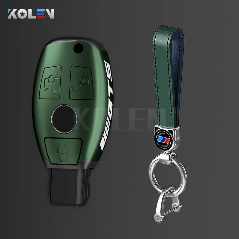 PC Car Remote Key Case Cover Protector Shell Fob per Mercedes Benz A B C S Class W204 W176 W212 GLC CLA GLK SLK CLS accessori - H23b16a62a96b48ceb6e93964e7c9b9a3u