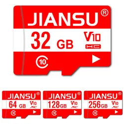 Cartão de memória 16gb 32gb 64gb 128gb a1 256gb mini cartão sd class10 UHS 1 cartão flash memória tf/cartão sd para smartphone/câmera