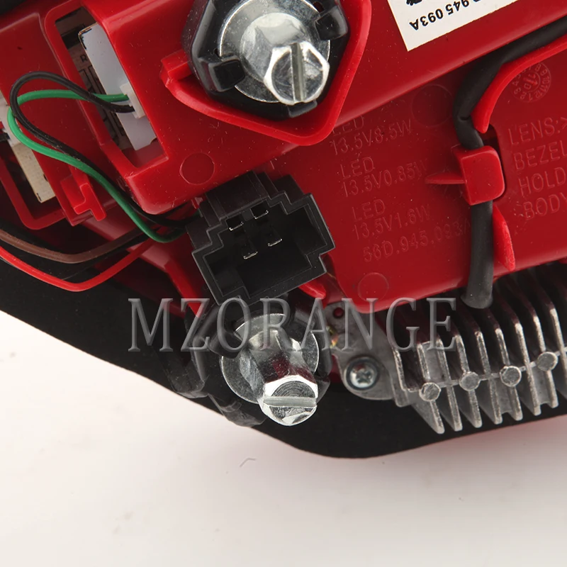 MZORANGE Tail Light for Volkswagen New Passat 2011 Taillight LED rear lamp DRL+Turn Signal+Brake+Reverse Car Styling