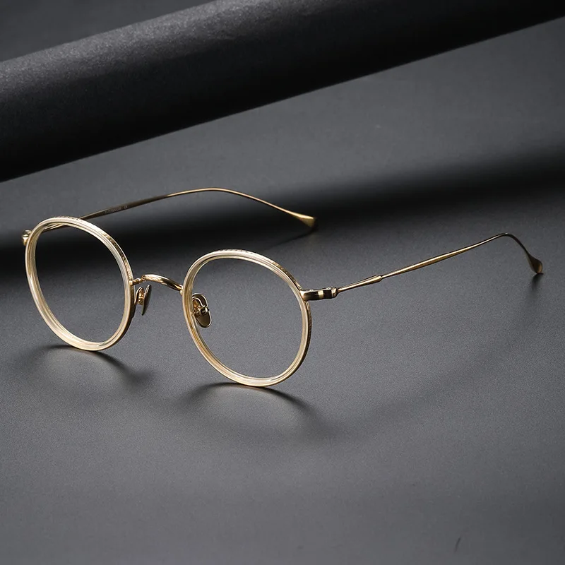 

Vintage Titanium Glasses Frame Prescription Glasses Women Myopia Eyeglasses Frames Small Japan Designer Brand Glasses