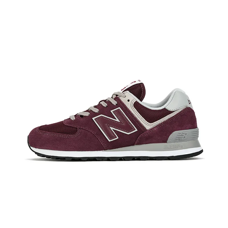ML574EGB Оригинальные мужские кроссовки New Balance NB серии 574, спортивные Ретро кроссовки на шнуровке, модные повседневные износостойкие дышащие кроссовки ML574 - Цвет: ML574EGB