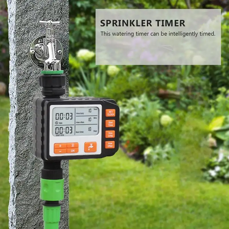 1 Pc Arrosage Automatique Water Timer Agriculture Temporizador Digital Irrigation Timer Automatic Sprinkler Timer For Garden