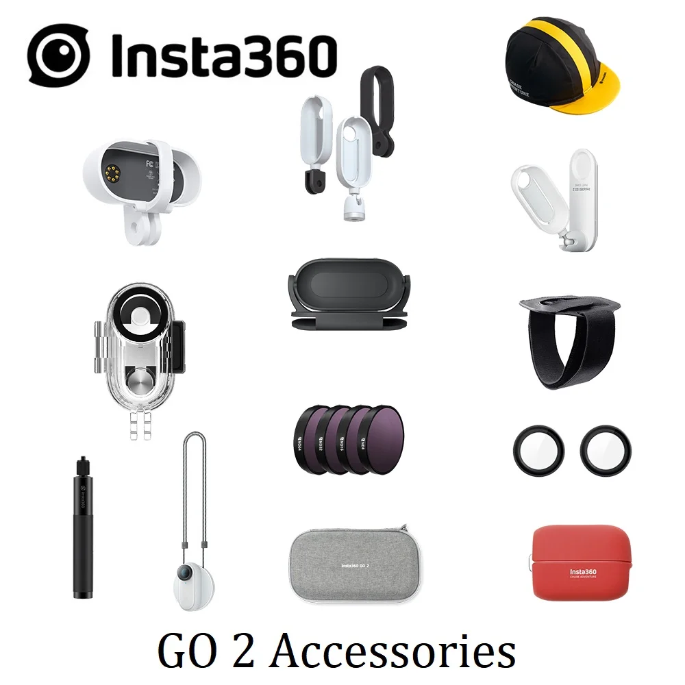 贈り物 インスタ 360 Go2 市販ケース付き - ビデオカメラ