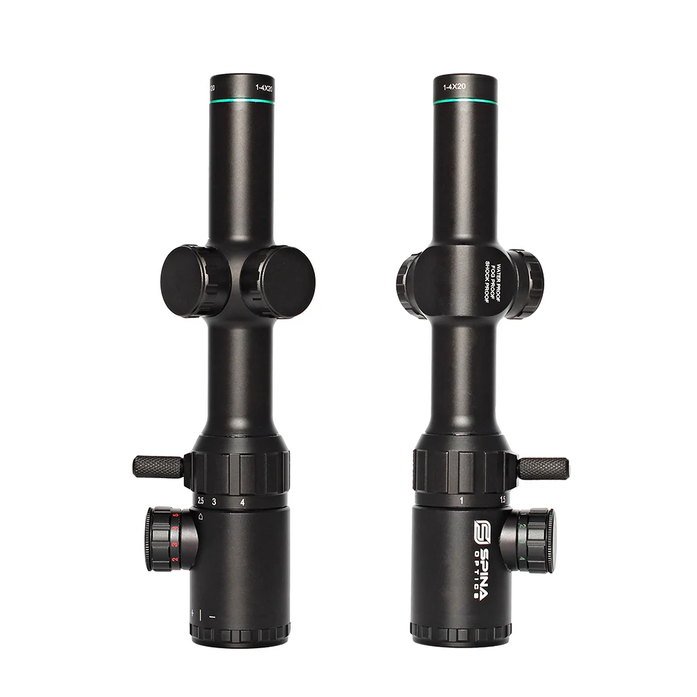 Оптический прицел SPINA OPTICS 1 4X20 для винтовки с креплениями|rifle scope|hunting scopesriflescope hunting