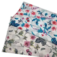 Lychee Life, 50x142 см, Бабочка, роза, набивная ткань, Модные цветные ткани, сделай сам, ручная работа, швейная одежда, принадлежности, украшения