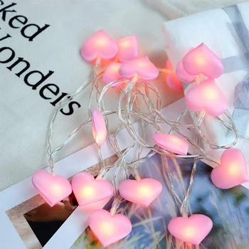 1.5 M/3 M/6 M Romantische Led Love Heart String Lights Voor Xmas Guirlande Partij Bruiloft Decoratie kerstvakantie Fairy Lights 1.5 M/3 M/6 M Romantische Led Love Heart String Lights Voor Xmas Guirlande Partij Bruiloft Decoratie kerstvakantie Fairy Lights